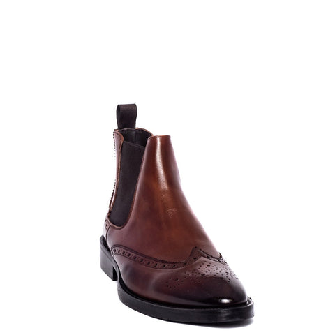 Italian Men Havan Leather Half Boot #3672