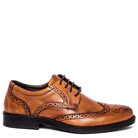Italian Men Havan Leather Shoes #3695