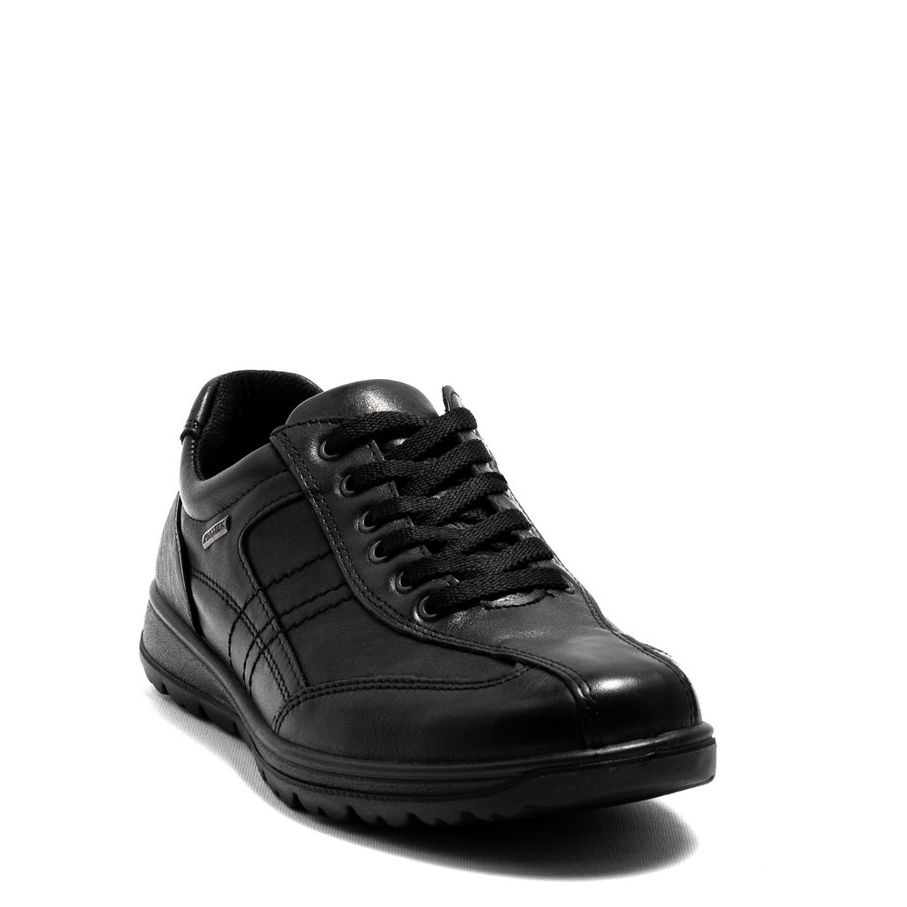 Italian Men Black Leather Shoes #3837