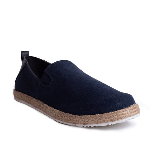 Turkish Men Dark BlueCloth Espadrilles #3855