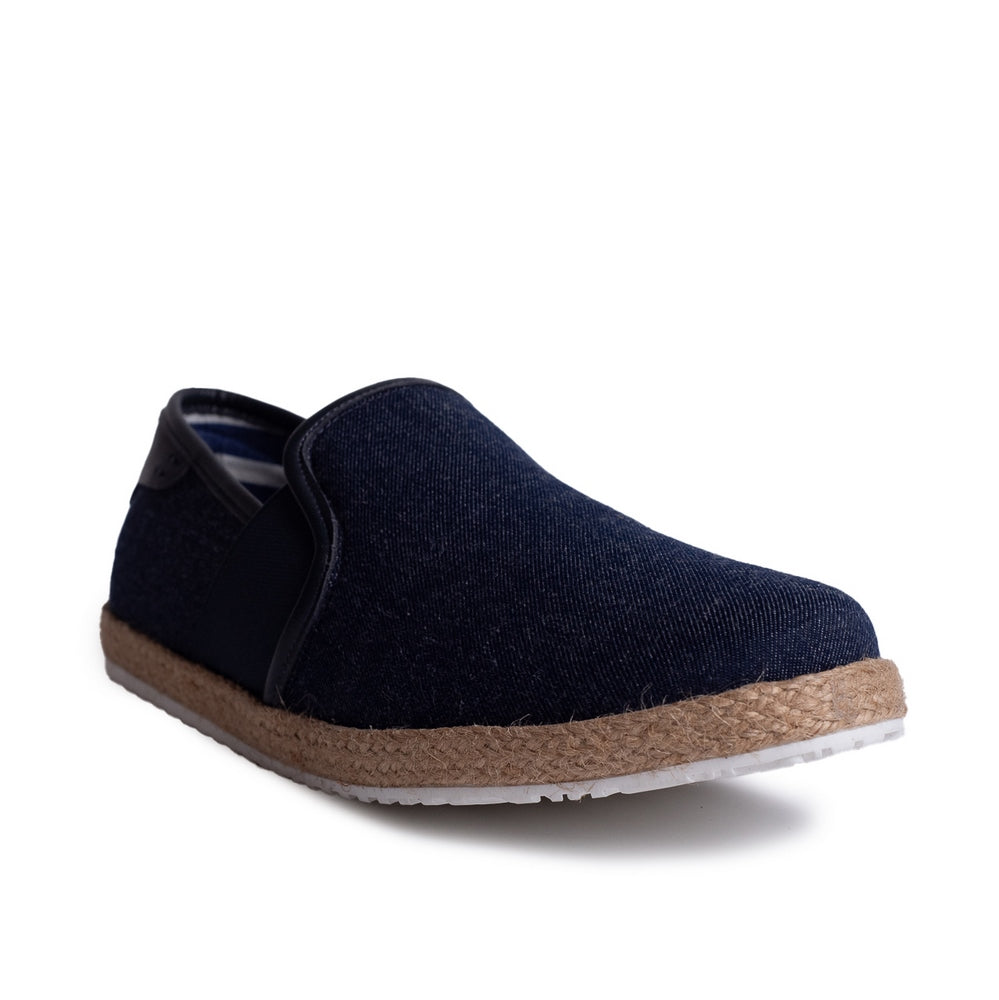 Turkish Men Dark BlueCloth Espadrilles #3860