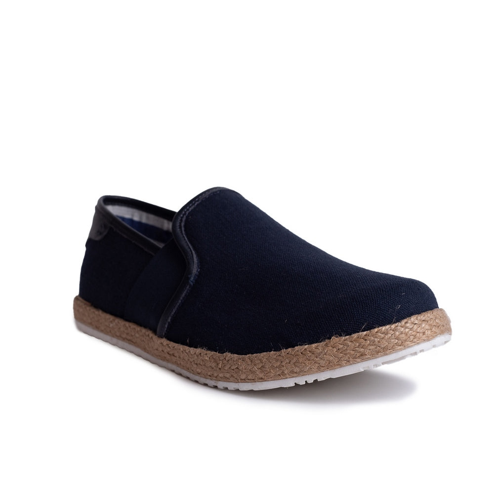 Turkish Men Dark BlueCloth Espadrilles #3861