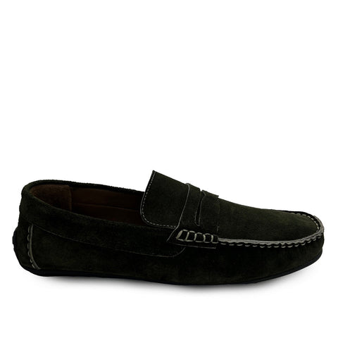 Turkish Men Kaki Chamois Espadrilles #3931