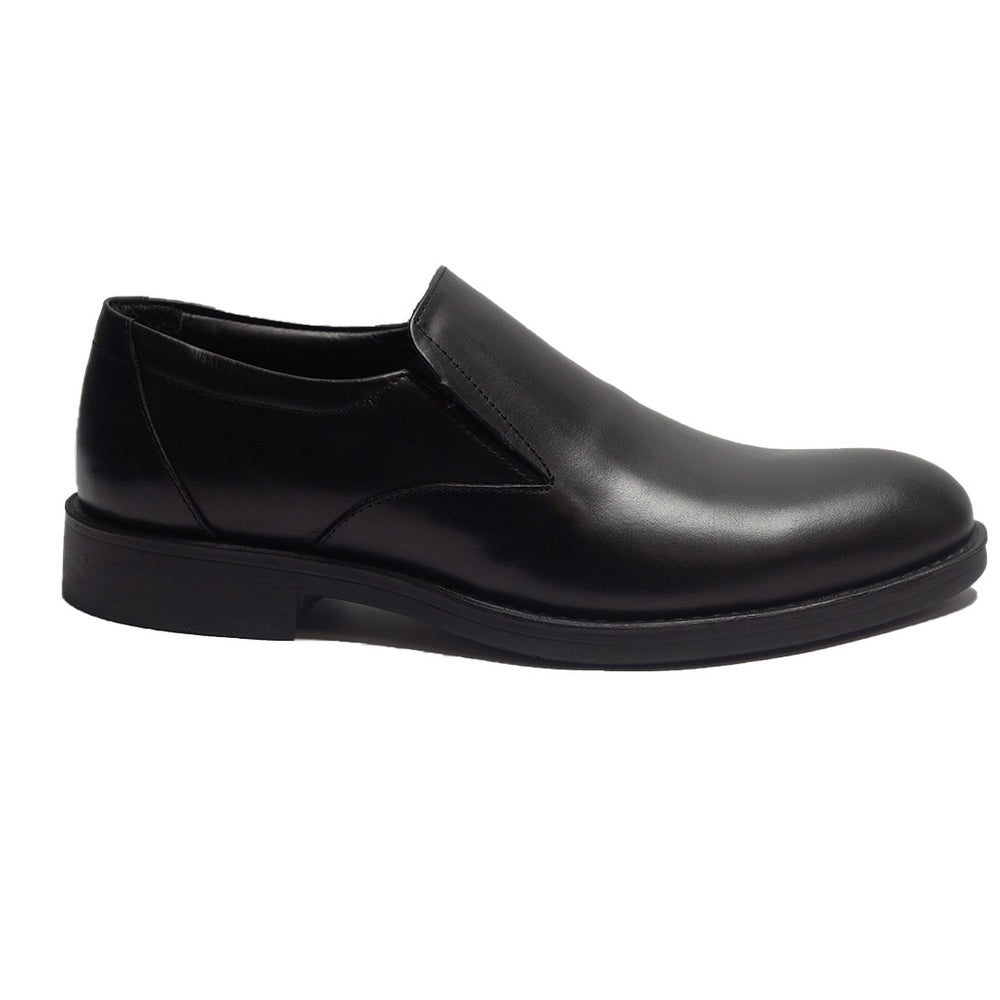 Men Black Leather Shoes #3951