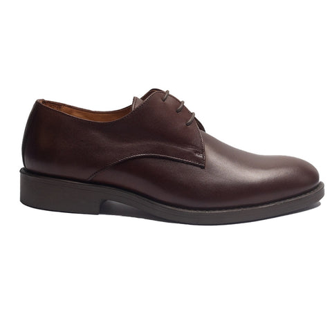 Men Brown Leather Shoes #3959