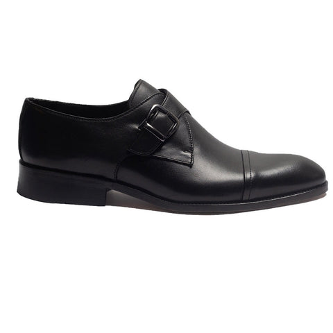 Men Black Leather Shoes #3965