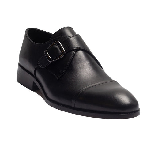 Men Black Leather Shoes #3965