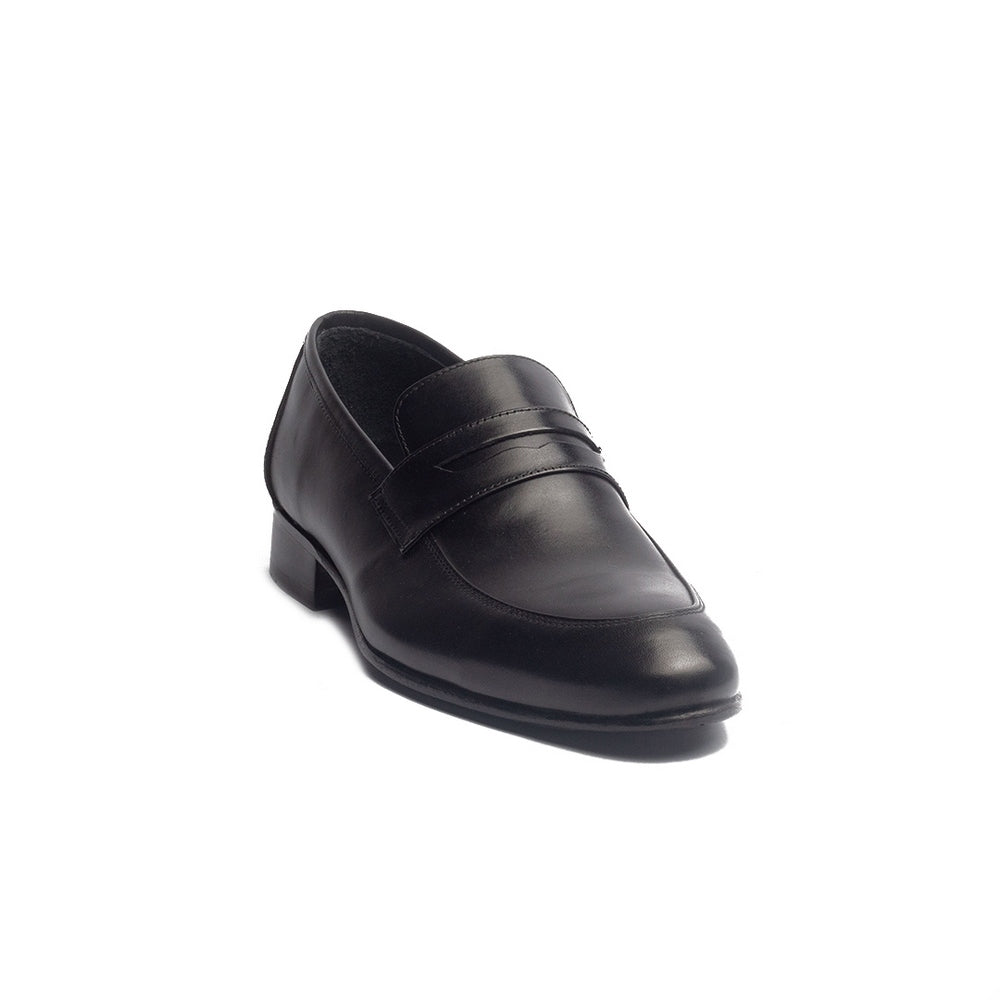 Men Black Leather Shoes #4025