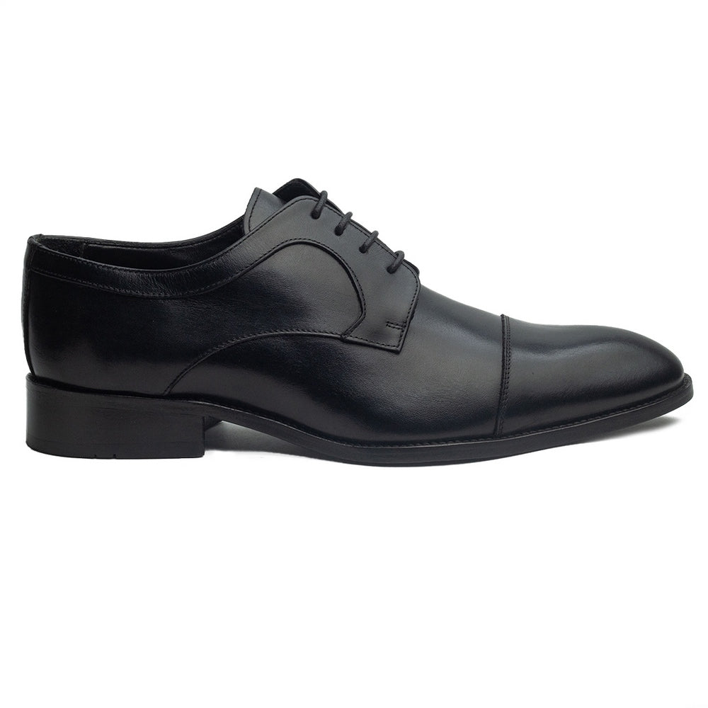 Men Black Leather Shoes #4026