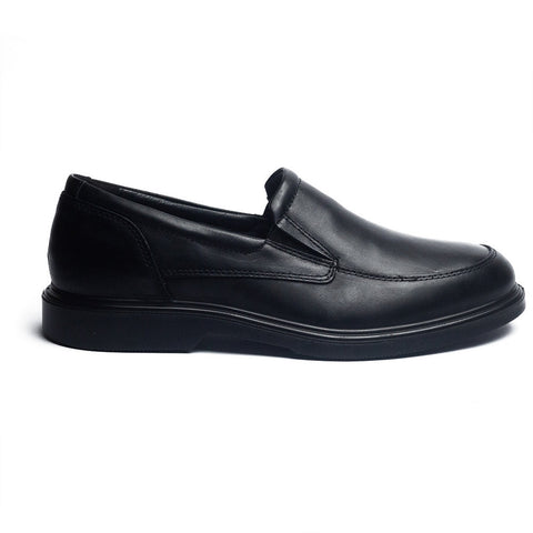 Italian Men Black Leather Shoes #4035