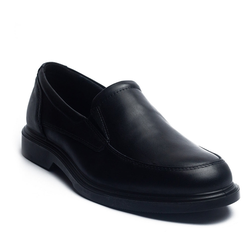 Italian Men Black Leather Shoes #4035