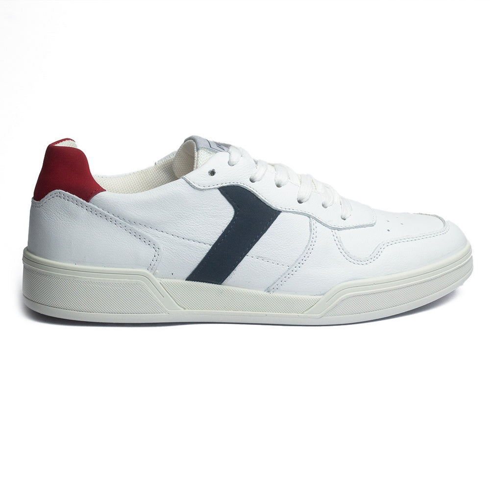 Italian Men White Leather Shoes #4067