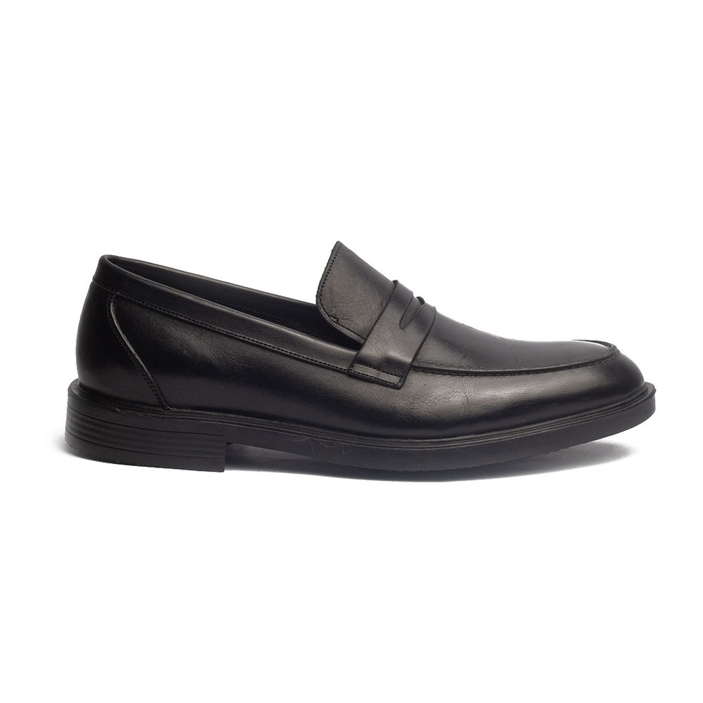 Men Black Leather Shoes #4103