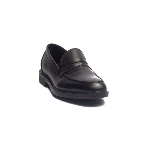 Men Black Leather Shoes #4103