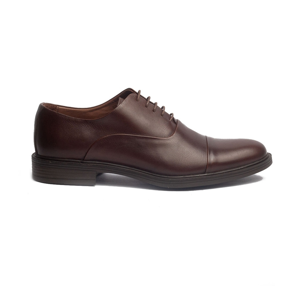 Men Brown Leather Shoes #4115