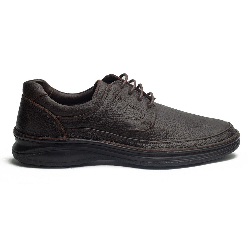 Men Brown Leather Shoes #4133