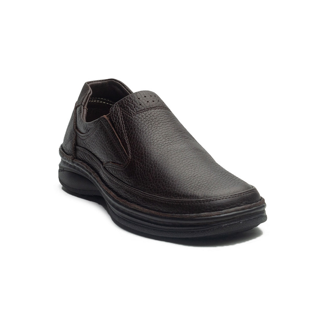 Men Brown Leather Shoes #4136