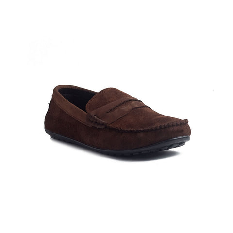 Men Brown Chamois Espadrilles #4143