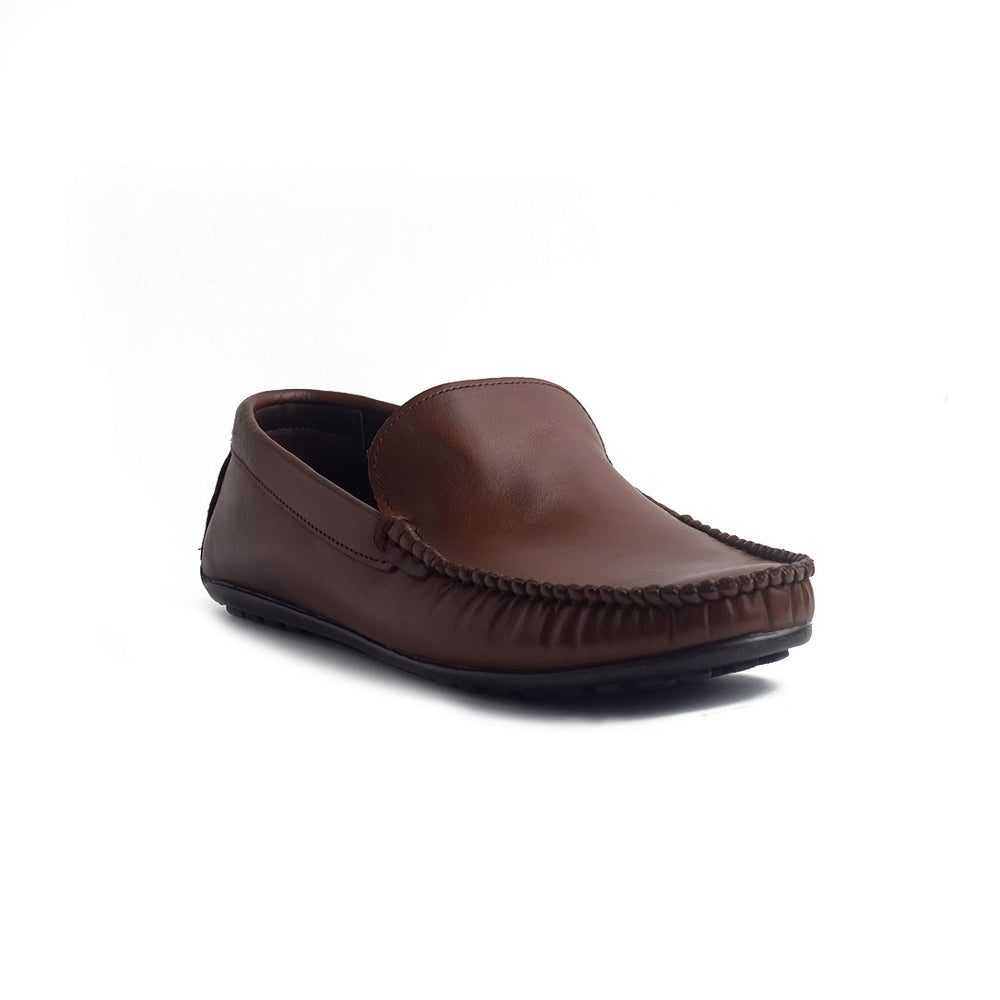 Men Brown Leather Espadrilles #4147