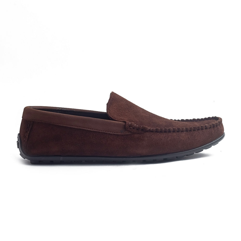 Men Brown Chamois Espadrilles #4152