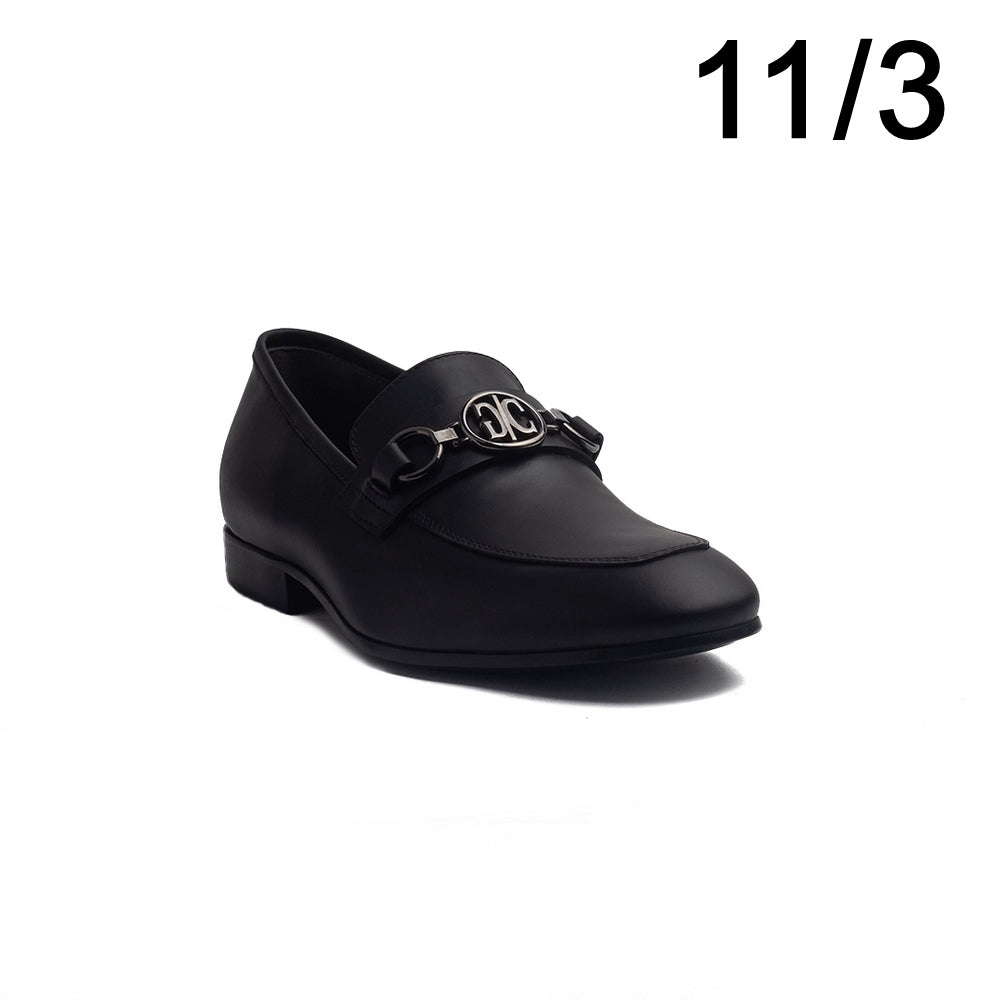 Italian Men Black Leather Shoes #4180