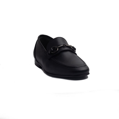 Italian Men Black Leather Shoes #4185