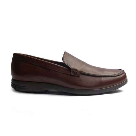 Men Brown Leather Shoes #4274