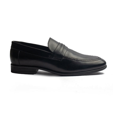 Men Black Leather Shoes #4297