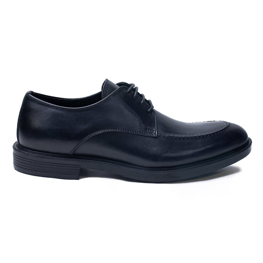 Men Black Leather Shoes #4369