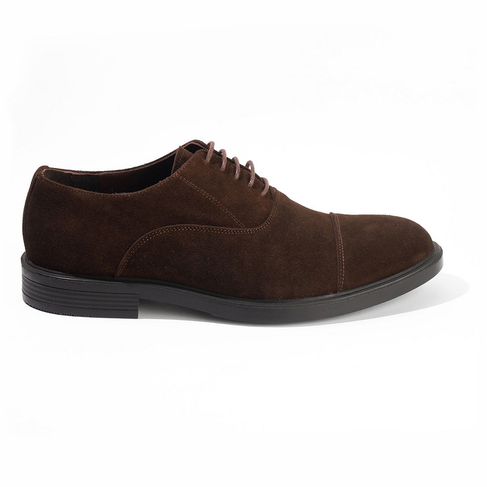 Men Brown Chamois Shoes #4380