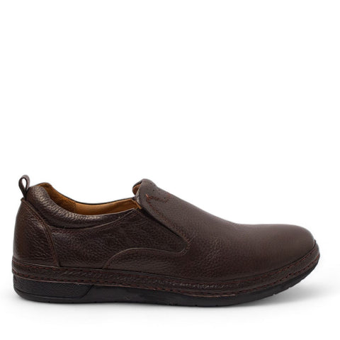 Men Brown Leather Shoes #4403