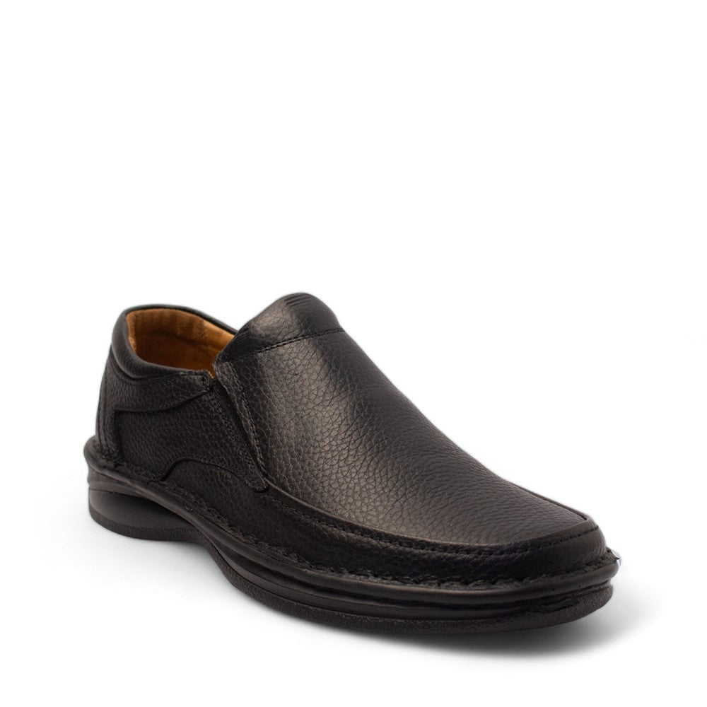 Men Black Leather Shoes #4408