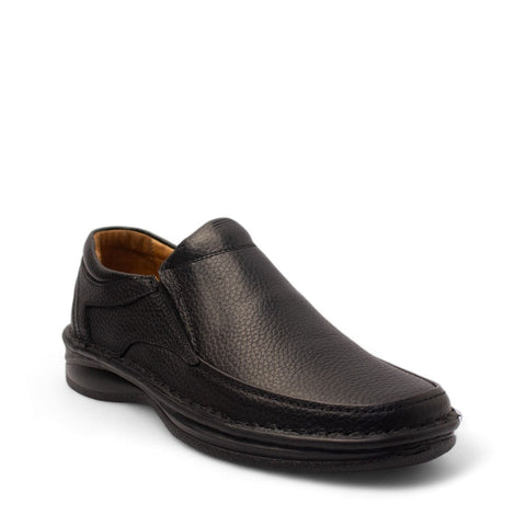 Men Black Leather Shoes #4408