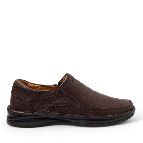 Men Brown Leather Shoes #4409