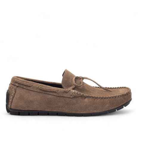 Men Brown Chamois Espadrilles #4431