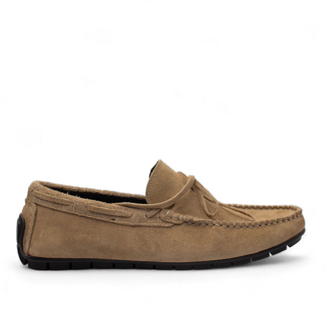 Men Beige Chamois Espadrilles #4434