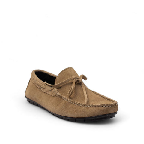 Men Beige Chamois Espadrilles #4434