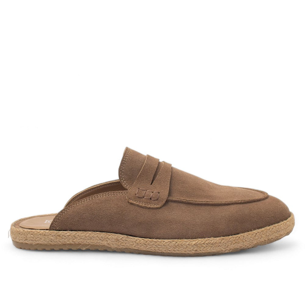 Men cafأ© Chamois Espadrilles #4486