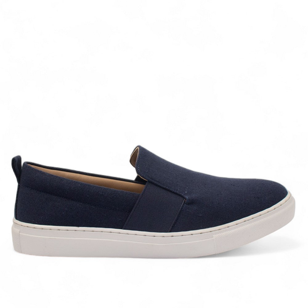 Men Dark Blue Cloth Espadrilles #4492