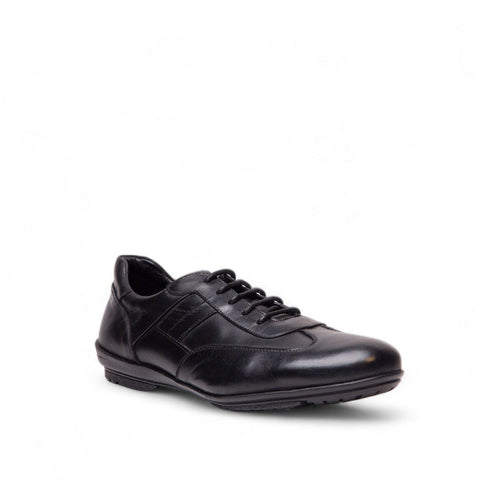 Men Black Leather Shoes #4549