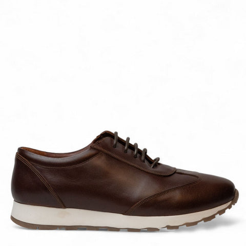 Men Brown Leather Shoes #4585