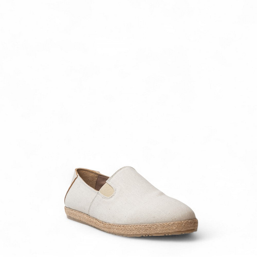 Men white Cloth Espadrilles #4607