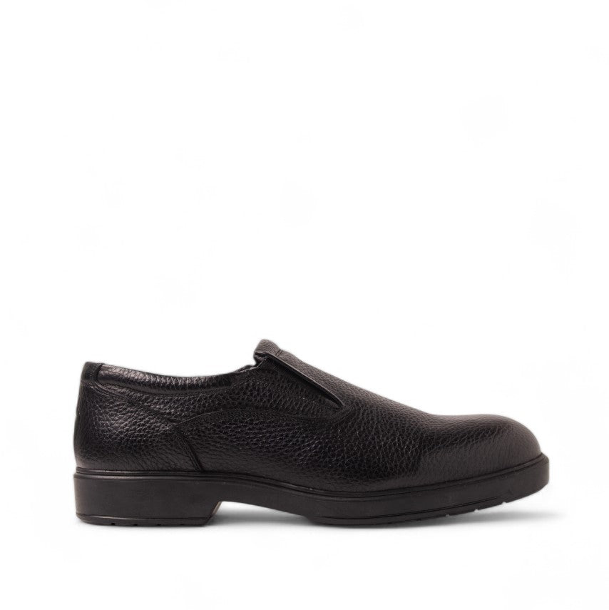 Men Black Leather Shoes #4618