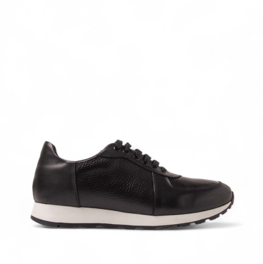 Men Black Leather Shoes #4620