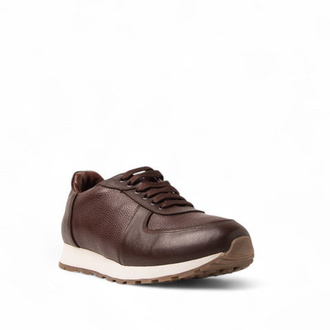 Men Brown Leather Shoes #4621