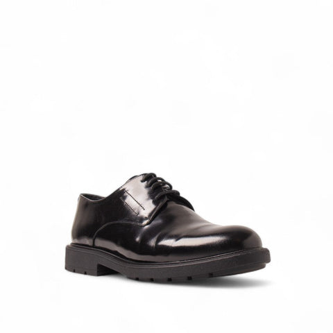 Men Black Vernis Leather Shoes #4629