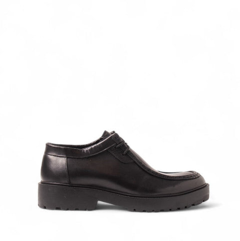 Men Black Leather Shoes #4648