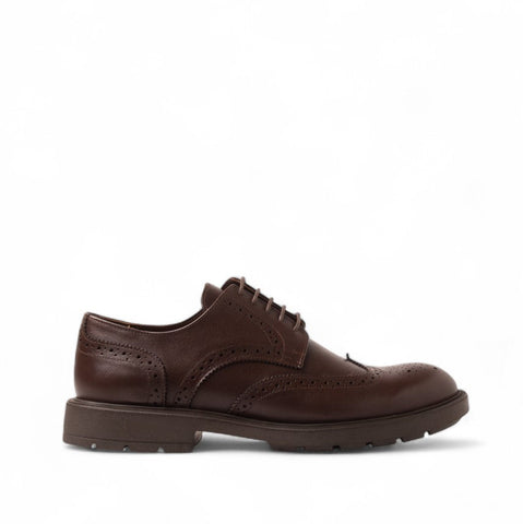 Men Brown Leather Shoes #4660