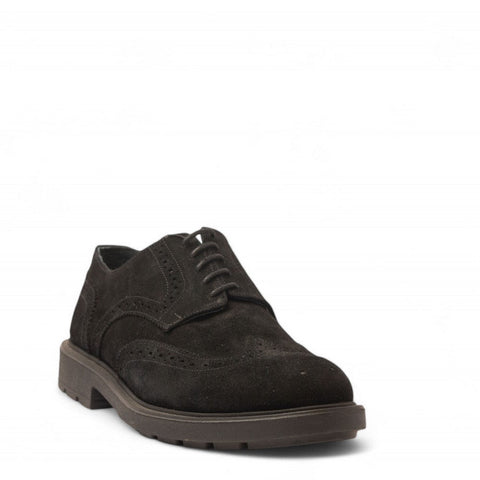 Men Black Chamois Shoe #4662