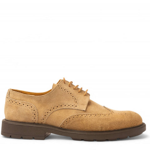 Men Beige Chamois Shoe #4666